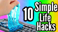 10 Simple Life Hacks Everyone Should Know!VIDEO