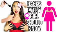 14 Beauty Hacks Every Girl Should Know for less VIDEO