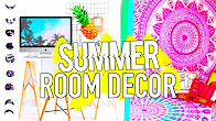 DIY Summer Room Decor Tumblr Inspired! Easy & Affordable!